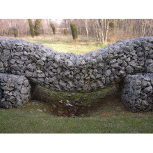 GM parede de gabion de gaiola de pedra galvanizada a quente